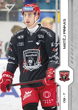 Matej Pinkas Hradec Kralove Tipsport ELH 2024/25 SportZoo 2. serie #310